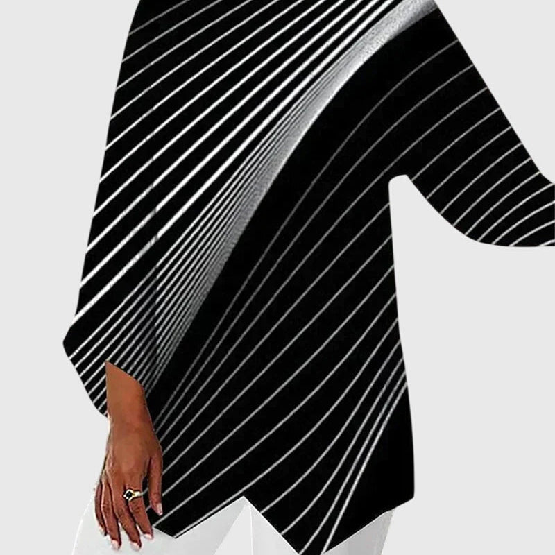 Annie | Elegantný Top s Okrúhlym Výstrihom